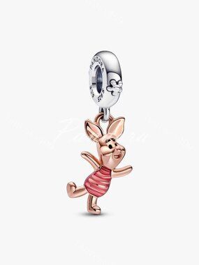 Pandora Disney Winnie the Pooh Piglet Dangle Charm